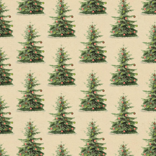 Christmas Trees Gift Wrap
