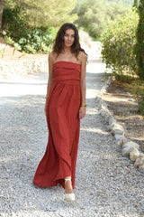 The Lola Dress - Pomegranate