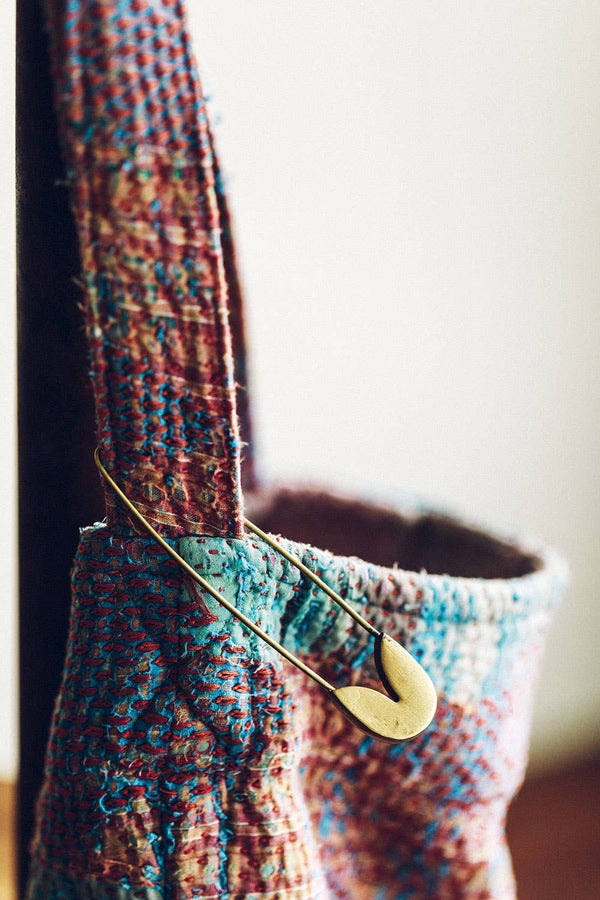 Large Brass Safety Pin