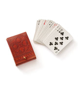 Embossed Leather Playing Cards