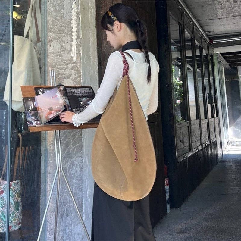 Leather Large Capacity Tote Bag