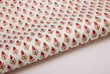 Block Print Gift Wrap, Red Buti Flower