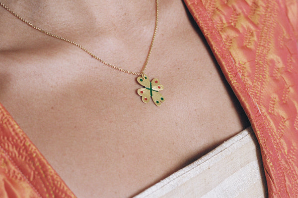 Trébol/Clover Necklace