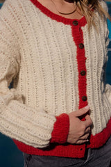 Agnes Mohair Cardigan Sweater