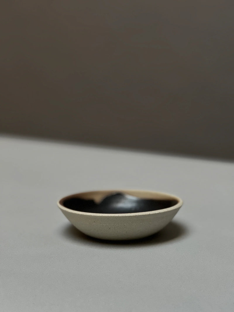 Stoneware Incense Holder, Black