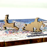 Mackinac Christmas Tree Wooden Puzzle