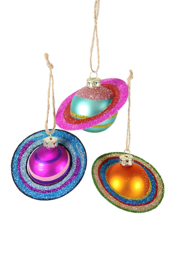 Cosmic Saturn Ornament