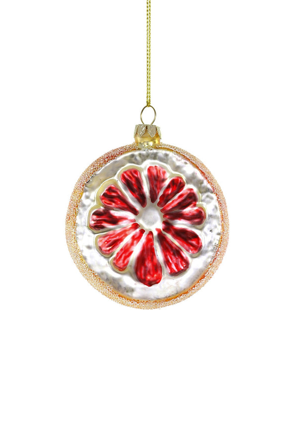 Grapefruit Slice Ornament