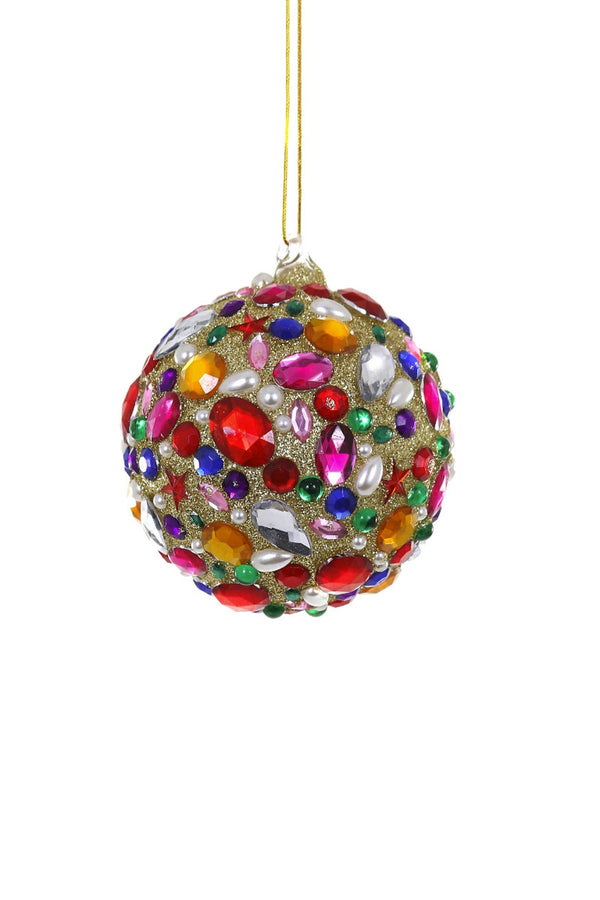 Rhinestone Bauble Ornament