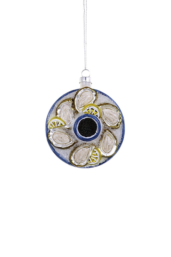 Plated Oyster Ornament