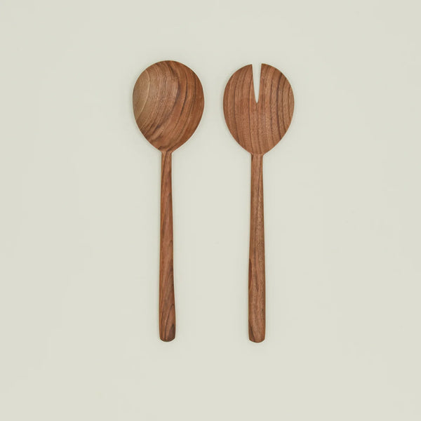 ORGANIC WALNUT SERVING SET