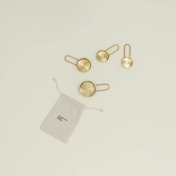 SIMPLE MEASURING CUPS - BRASS