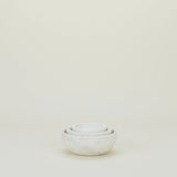 SIMPLE MARBLE BOWL - LARGE - WHITE