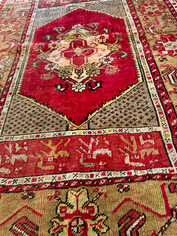 Antique Turkish 1920s Rug