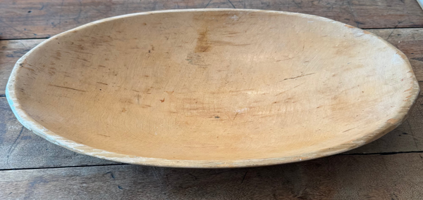 Antique Wood Bowl