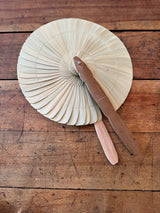 Cambodian Hand Fan - Natural