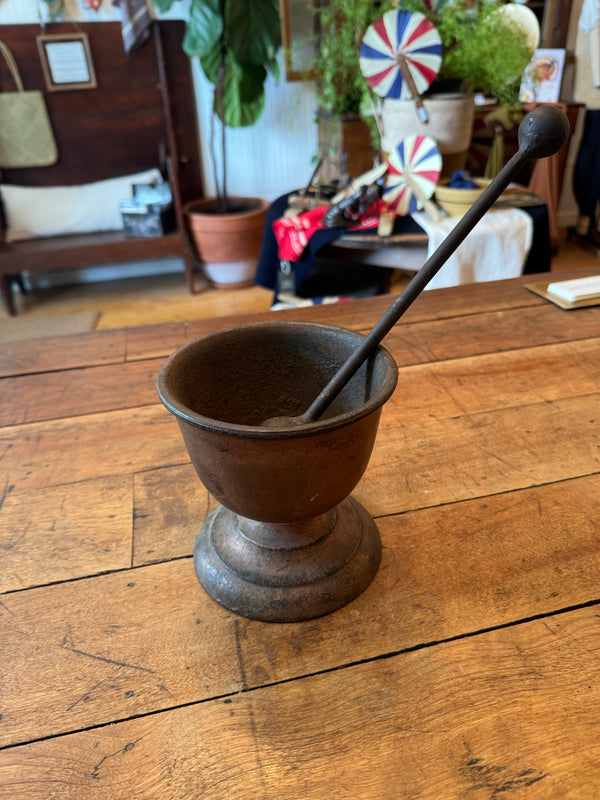19th c. Federal Style Mortar & Pestle