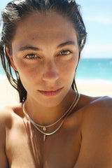 Rice Pearl Beaded Necklace