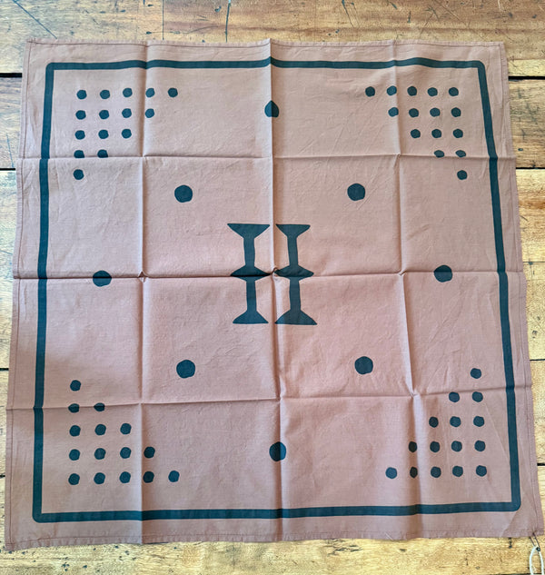 Hudson Hickory Brown Bandana