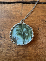 Handmade Antique Ceramic Necklace