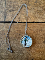 Handmade Antique Ceramic Necklace