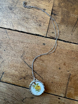 Handmade Antique Ceramic Necklace