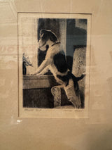 Terrier Etching by Morgan Duns