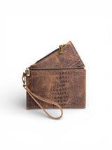 Leather Clutch Purse