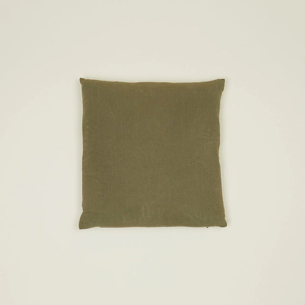 SIMPLE LINEN PILLOW - OLIVE - 22 x 22"