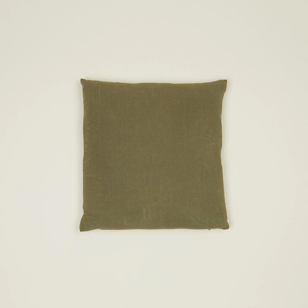 SIMPLE LINEN PILLOW - OLIVE - 18" x 18"