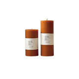 Organic Beeswax Pillar Candles