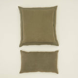 SIMPLE LINEN PILLOW - OLIVE