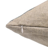 Block Printed Lumbar Pillow - Badshah