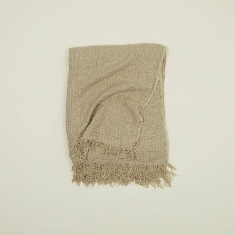 SIMPLE LINEN THROW