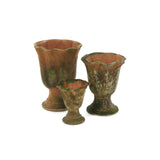 Aged Acanthus Urn Planter