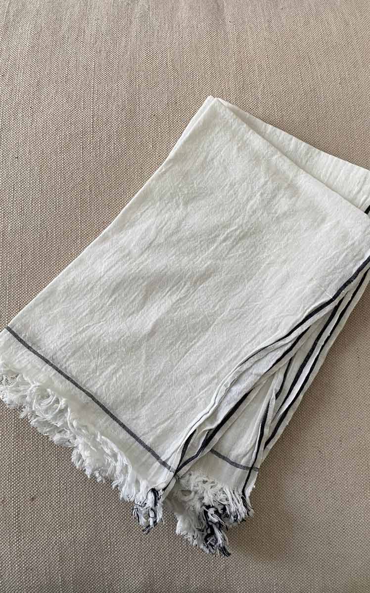 White Tea Towel