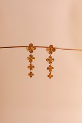 Rocío gold earrings