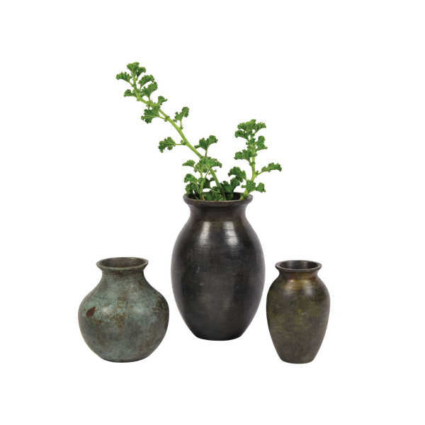 Bronze Flower Vase