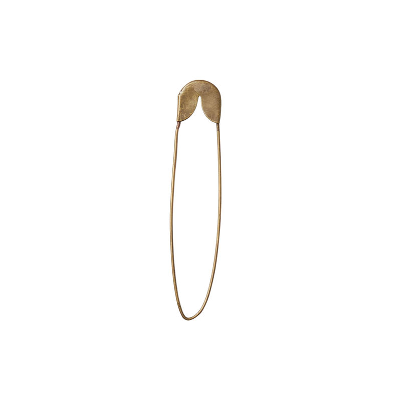 Large Brass Safety Pin