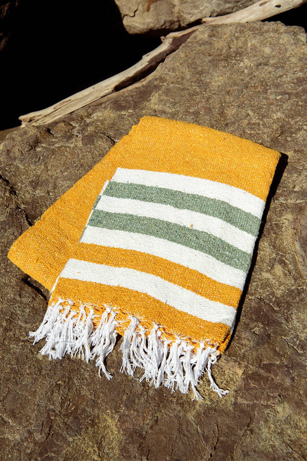 Golden Hour - RECYCLED THROW BLANKET
