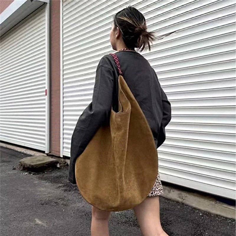 Leather Large Capacity Tote Bag