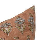 Block Print Pillow - Mor Mukut