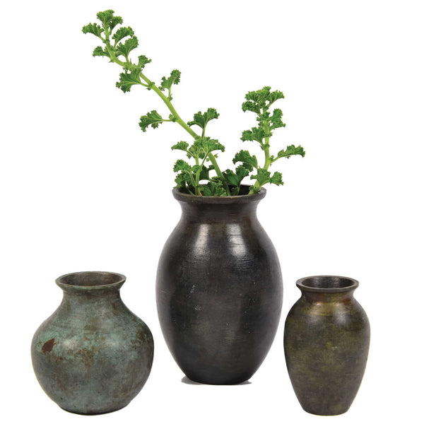 Bronze Flower Vase