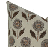 Block Print Duck Canvas Pillow - Ganda Lg
