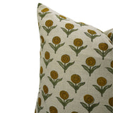 Hand-Block Print Pillow - Genda