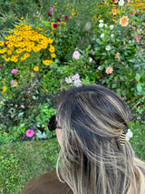 Hand-painted Bee Claw Hair Clip | Eco-Friendly