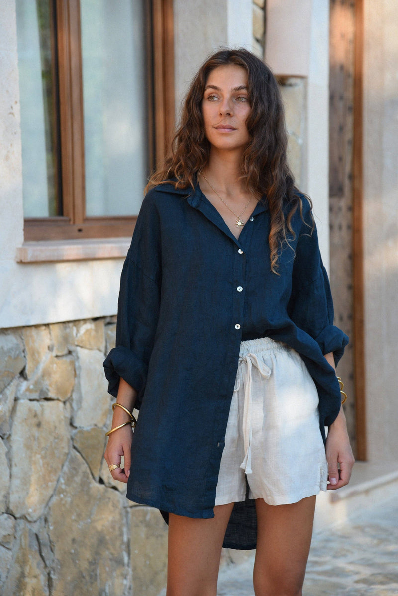 The Palma Shirt - Midnight