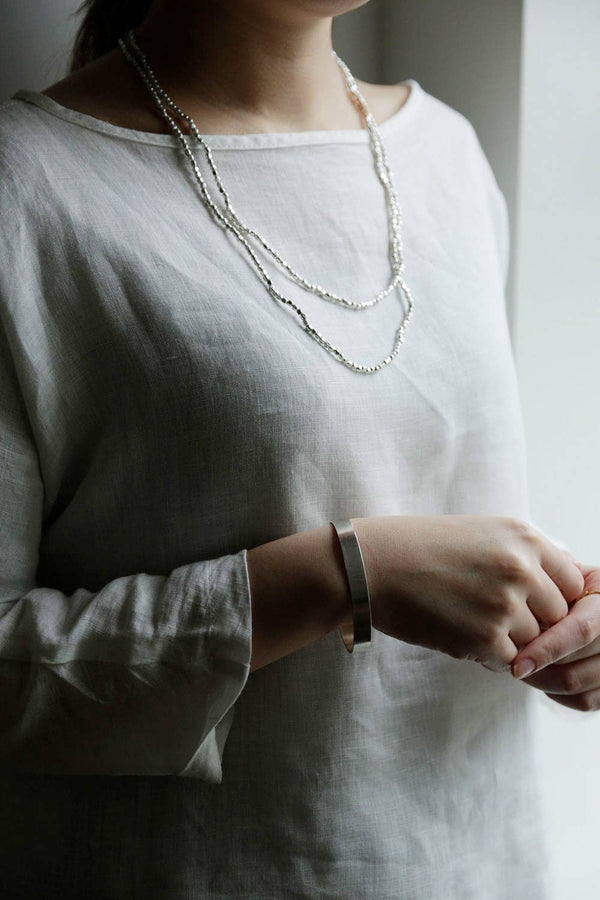 Silver Beads Necklace