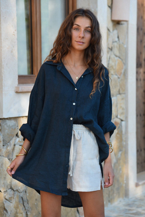The Palma Shirt - Midnight