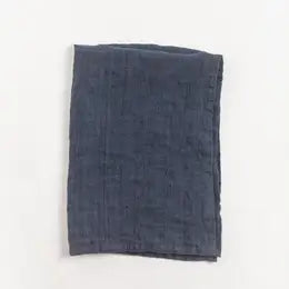 Stonewashed Linen Napkin, Indigo